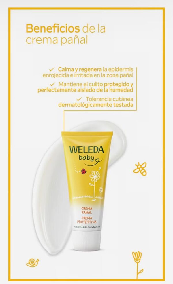 Crema pañal de caléndula Weleda - Imagen 3