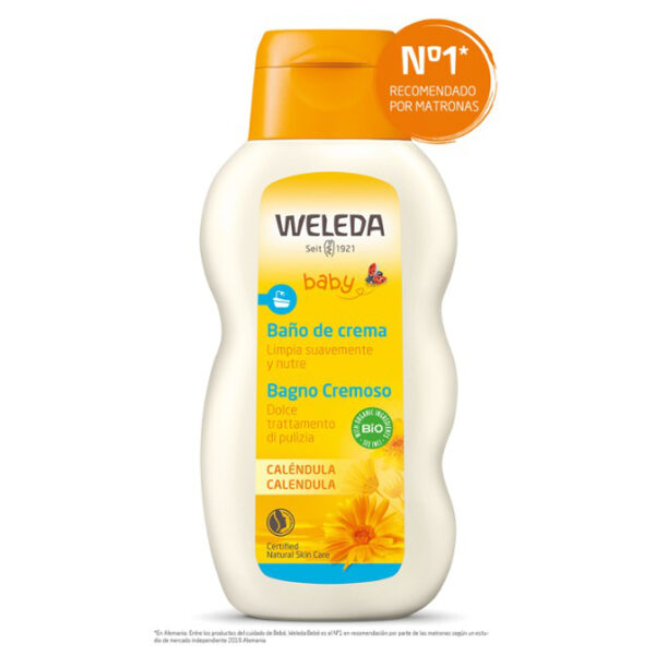 Baño en crema Bebé Caléndula Weleda