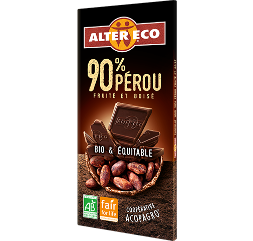 Chocolate negro 90