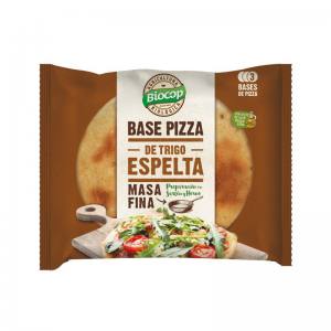Bases de Pizza Espelta BIO masa fina (3 bases) Biocop
