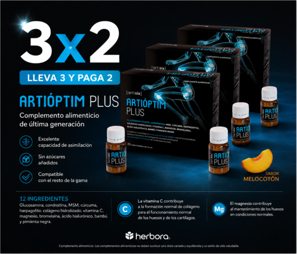 3x2 Artióptim plus viales Colageno