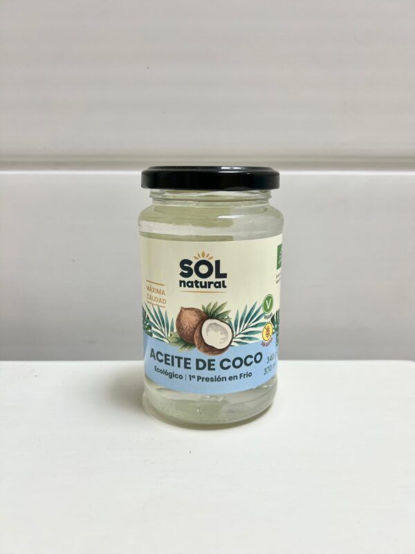 Aceite de coco virgen extra BIO mediano