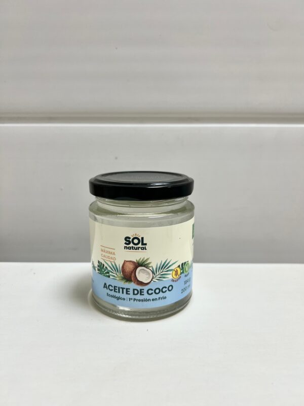 Aceite de coco virgen extra BIO pequeño