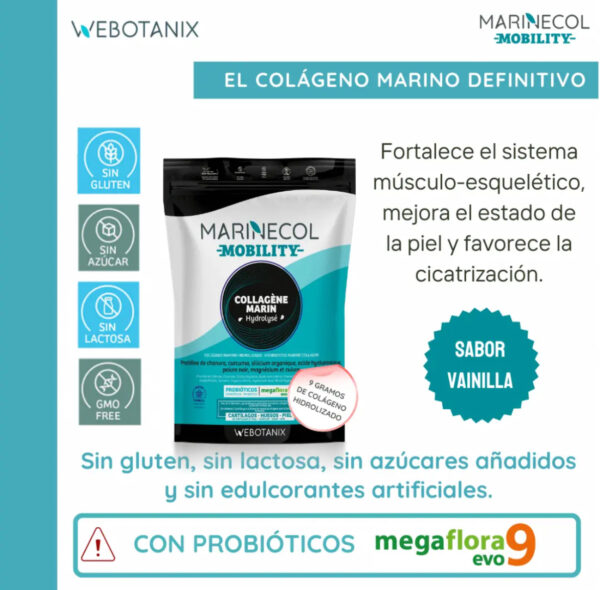 Marinecol Colágeno Marino Mobility Webotanix - Imagen 4