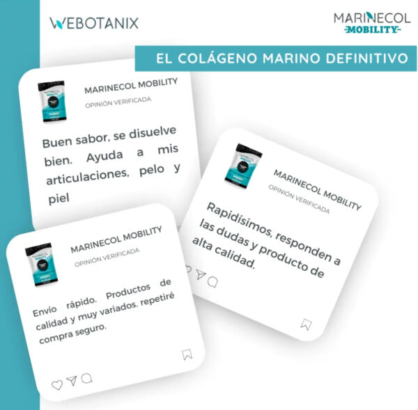 Marinecol Colágeno Marino Mobility Webotanix - Imagen 5