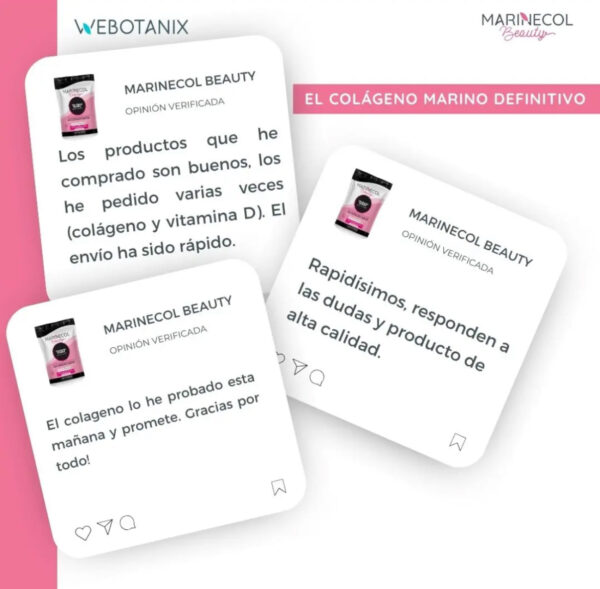 Marinecol Colágeno Marino Beauty Webotanix - Imagen 5