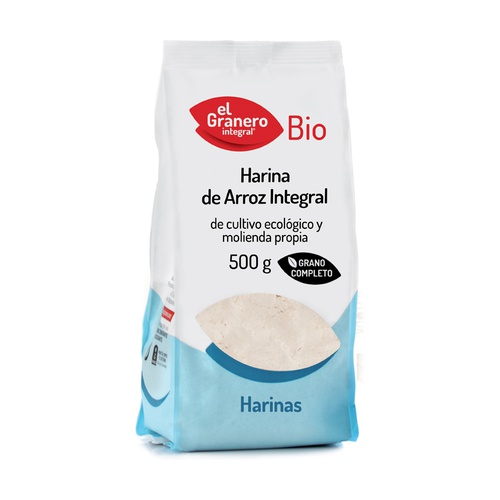 Harina de arroz integral