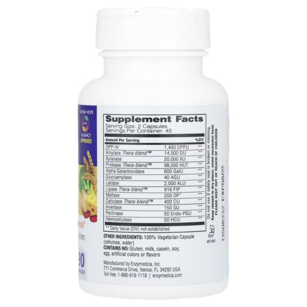 Digestic Spectrum Enzymedica - Imagen 2