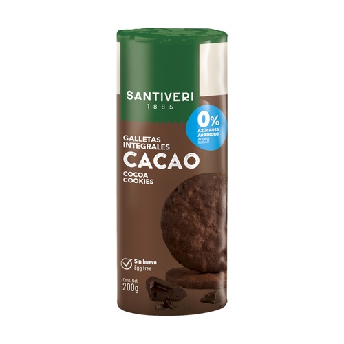 GALLETAS CHOCO 0% AZÚCAR