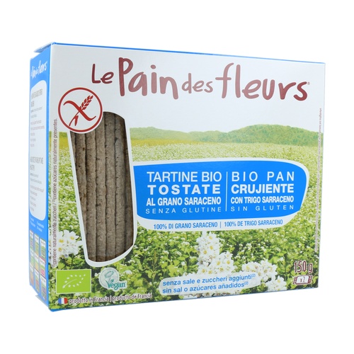 Pan de flores sarraceno sin sal 150g - Imagen 2