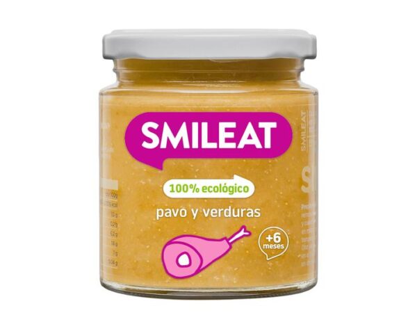 Potito de pavo y verduras