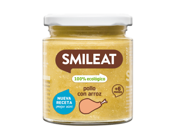 Potito de pollo con arroz