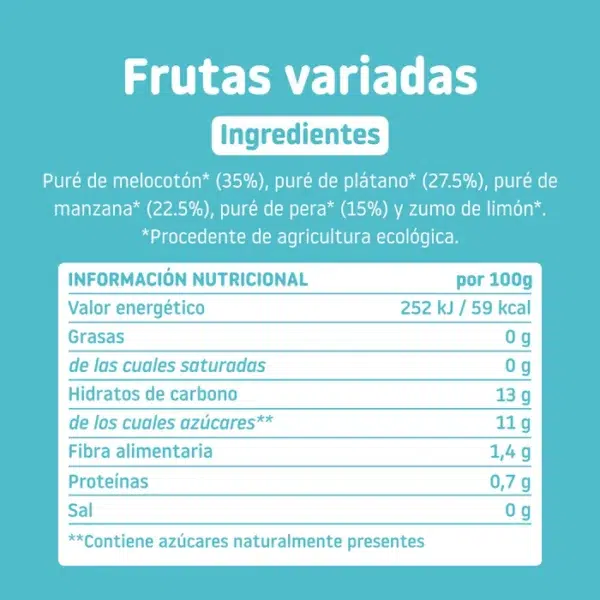 Pouch fruta variada BIO - Imagen 3