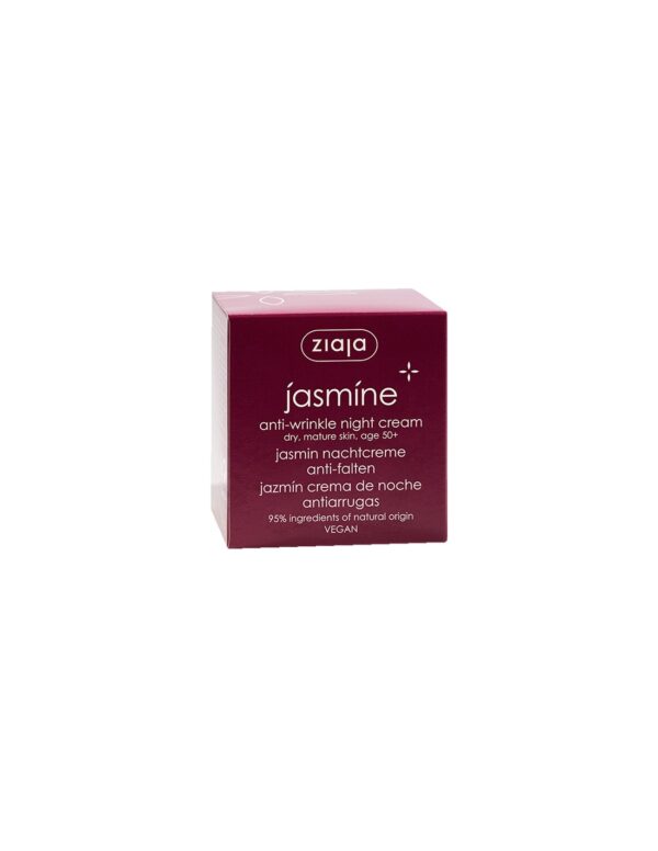 JAZMÍN Crema facial de noche antiarrugas Ziaja - Imagen 4