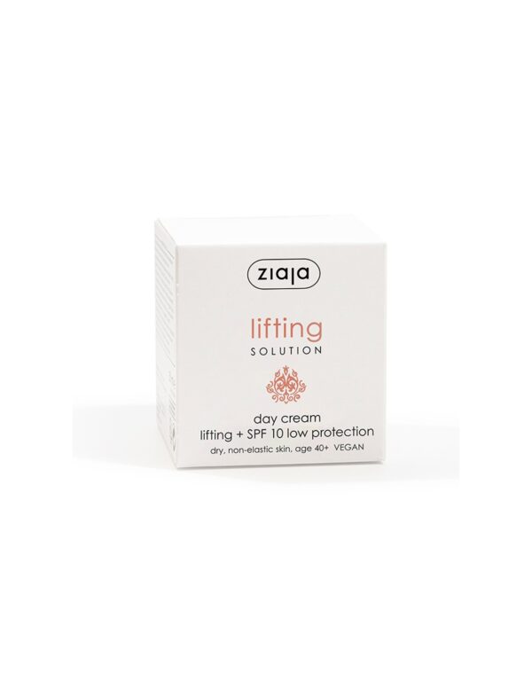 LIFTING SOLUTION Crema facial de día efecto lifting con SPF 10 Ziaja - Imagen 2