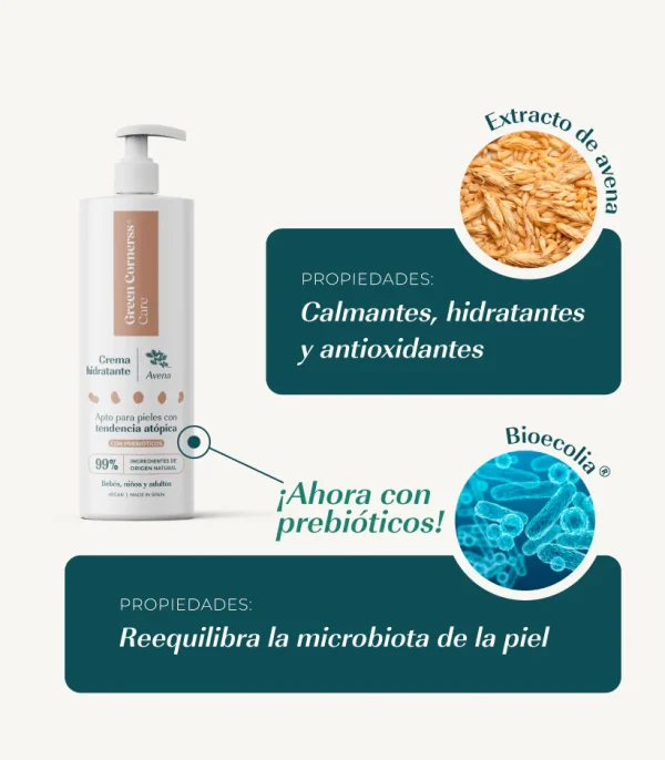 Crema hidratante green corners - Imagen 4