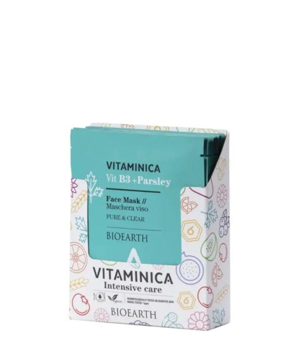 Mascarilla Facial Vitamina B3 y Perejil 1 ud VITAMINCA