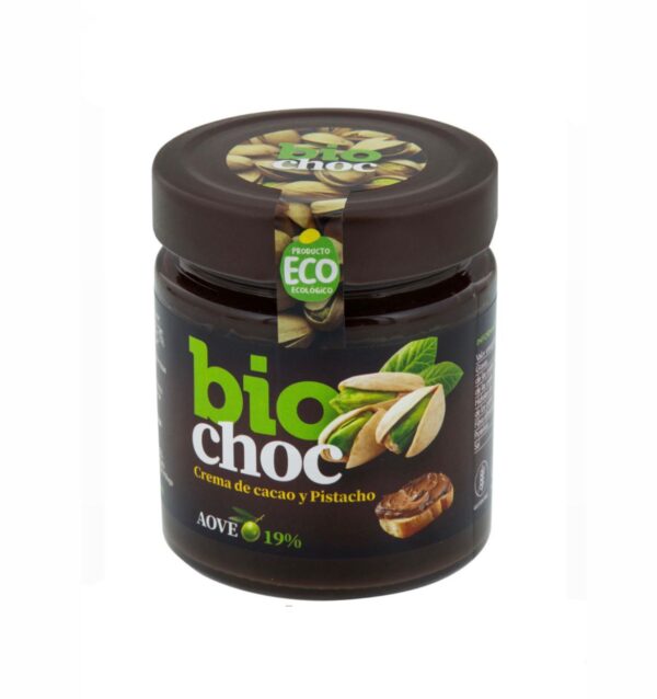 Biochoc crema de cacao y pistacho bio