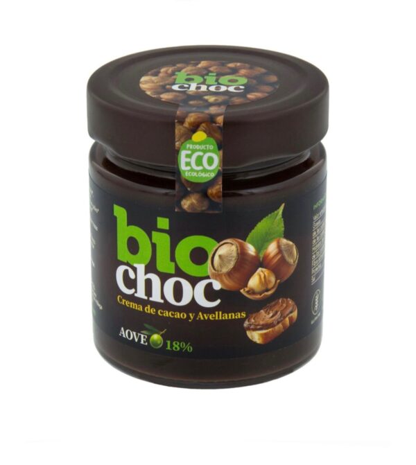Biochoc crema de cacao y avellanas