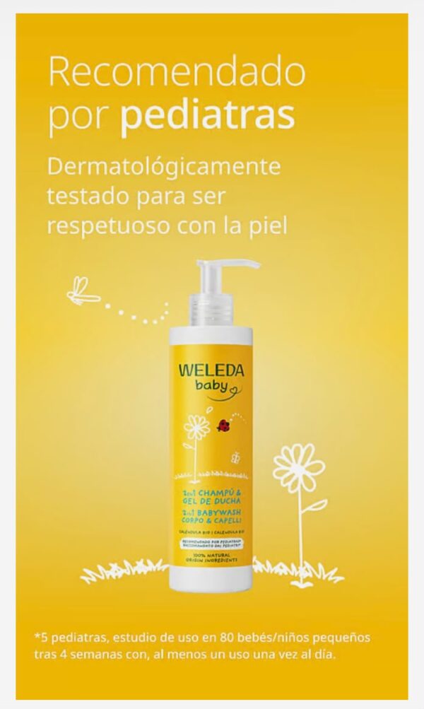 Champú & Gel de ducha Caléndula 400ml - Imagen 3