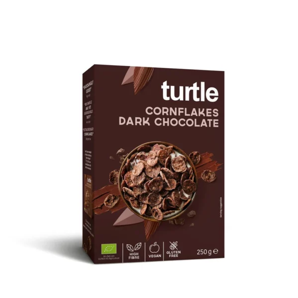 Cornflakes dark chocolate turtle