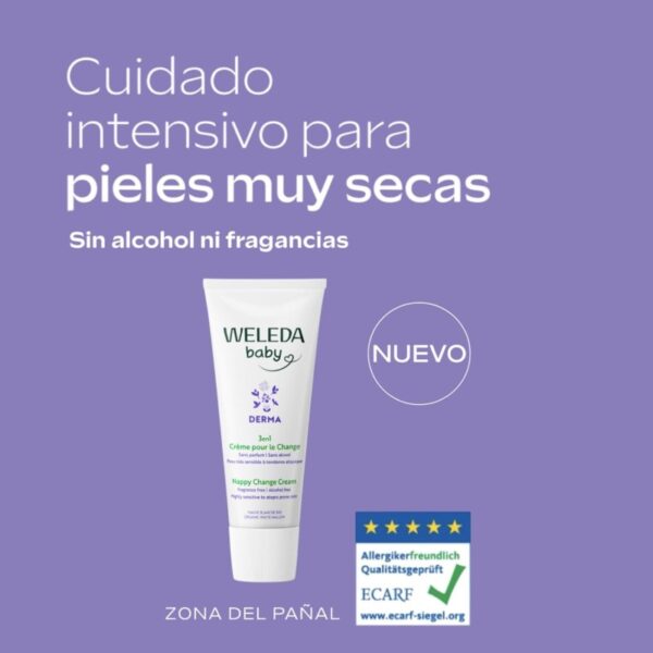 CREMA PAÑAL BABY DERMA WELEDA - Imagen 3