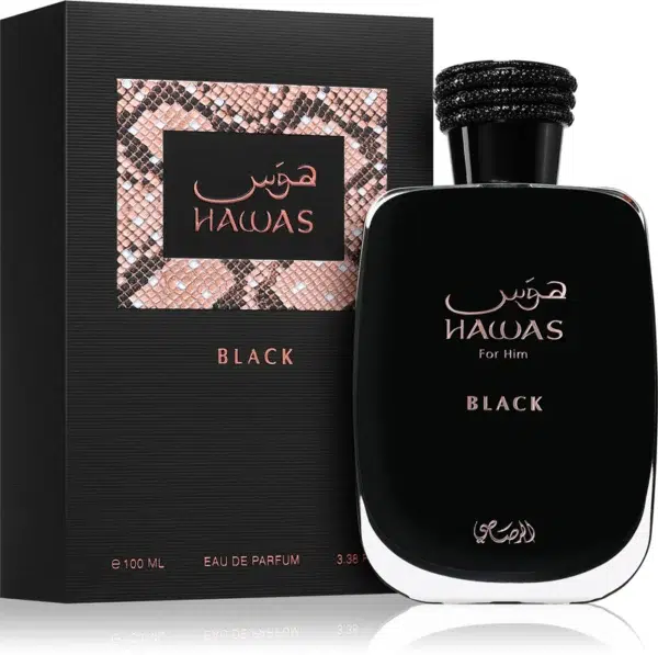 Perfume árabe Hawas black